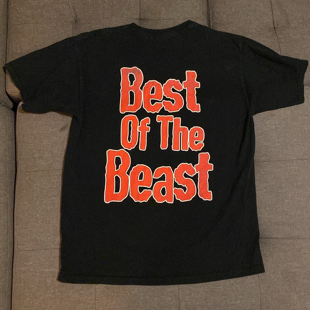 Vintage Iron Maiden Best of the Beast Graphic T-Shirt Men’s Large Metal 2003 - Picture 9 of 16